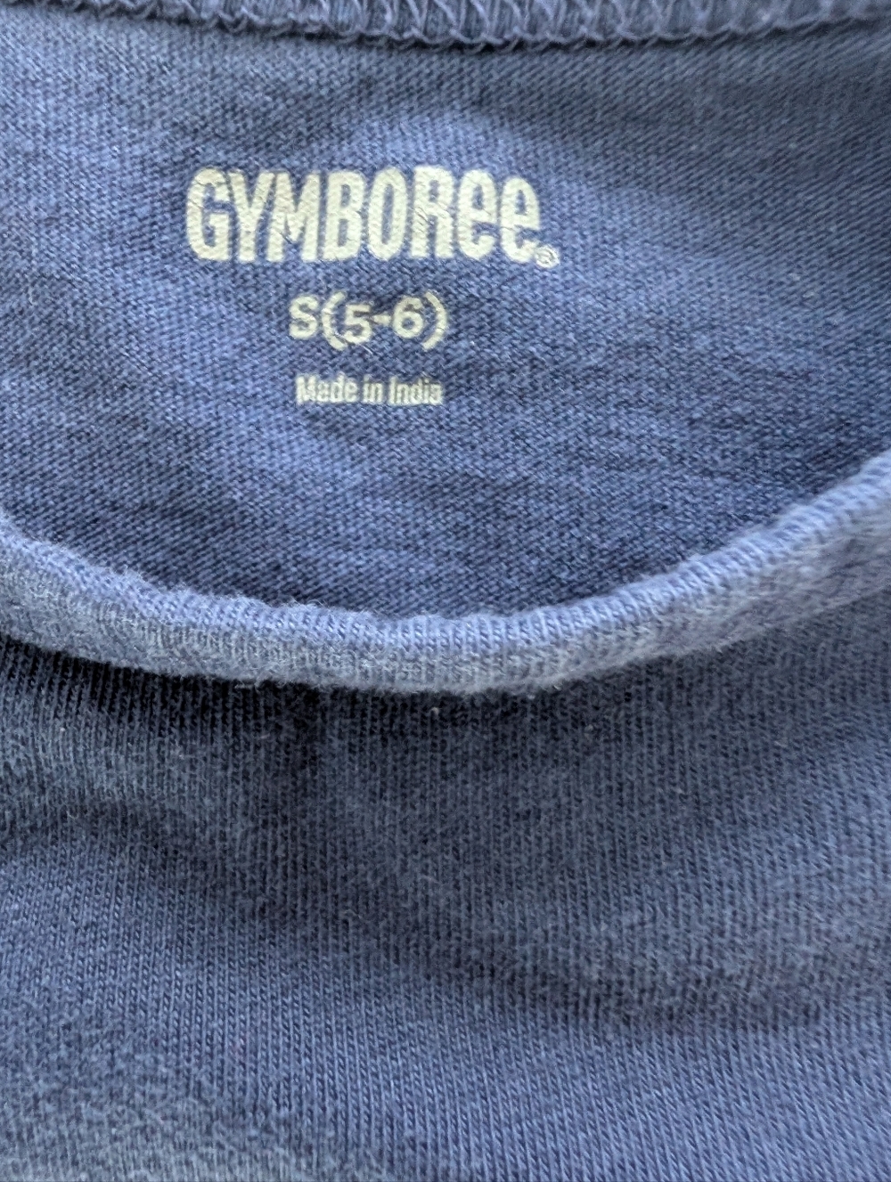 Gymboree Girls Navy Graphic 'Hey Girl' Short Sleeve Tee Cotton Size S (5/6) - Picture 5 of 7
